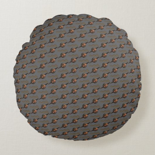 やぎ座 ラウンドクッション (正面)