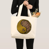 やぎ座 ラージトートバッグ (正面(商品))