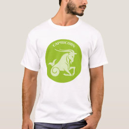 やぎ座、星座、占い、占星術 Tシャツ