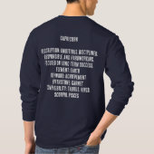 やぎ座, 星座, Tシャツ (裏面)