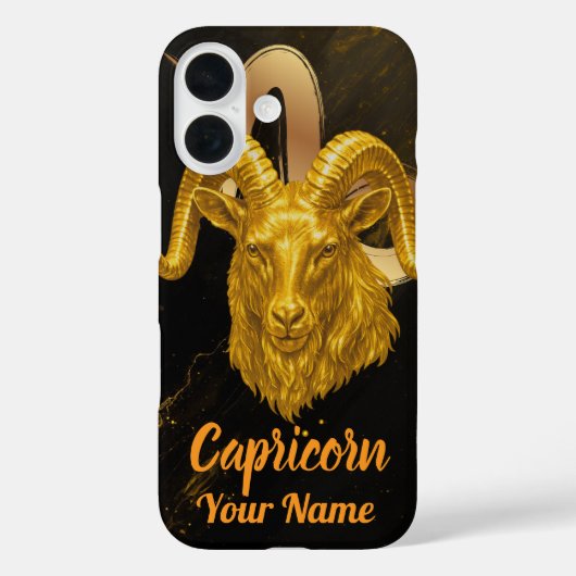 やぎ座 Case-Mate Barely There iPhone iPhoneケース (裏面)