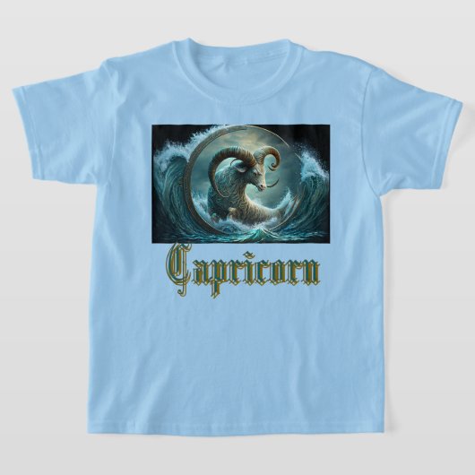 やぎ座 Tシャツ (レイダウン)
