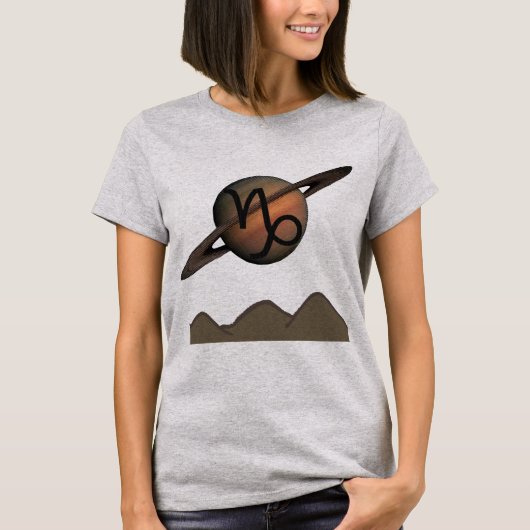 やぎ座 Tシャツ (正面)