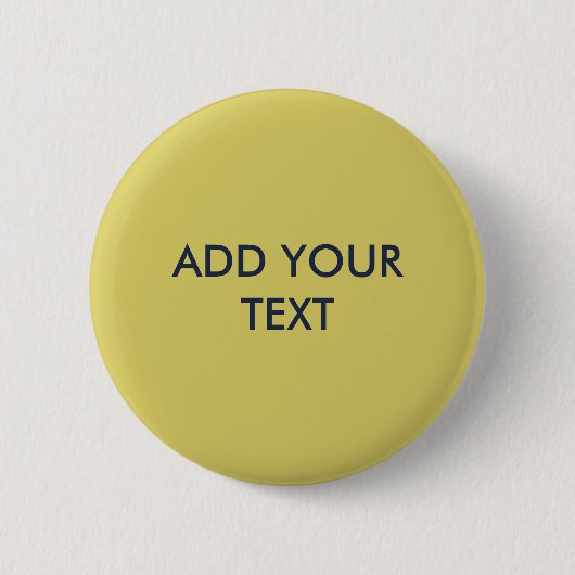 やさしいあたたかい黄色のボタン 缶バッジ (正面)