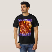 やさしいお兄さん卒業 アルファウルフの面白いミーム 暴走 Tシャツ (正面フル)