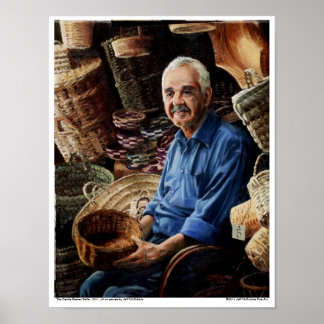 やさしいかご売り手 ポスター