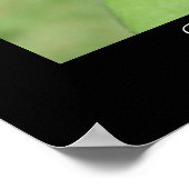 やさしいひまわりポスターを散らす ポスター (角)