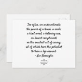 やさしいやる気を起こさせるはがき ポストカード (正面/裏面)