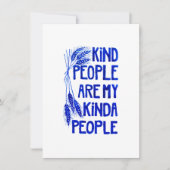 やさしい人のメモカードセット ノートカード (正面)