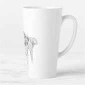 やさしい友達、朝の温もり カフェラテマグ (右)