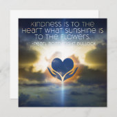 やさしい感動的メモのカード5x5 セーブザデート (正面/裏面)