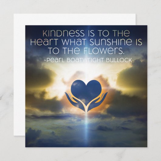 やさしい感動的メモのカード5x5 セーブザデート (正面/裏面)