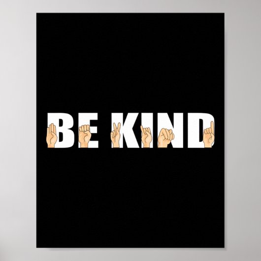 やさしい手話ろう者 ポスター (正面)