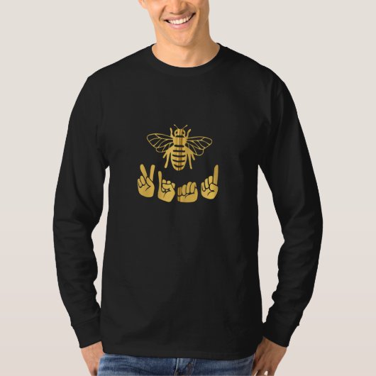 やさしい手話先生Interp Tシャツ (正面)