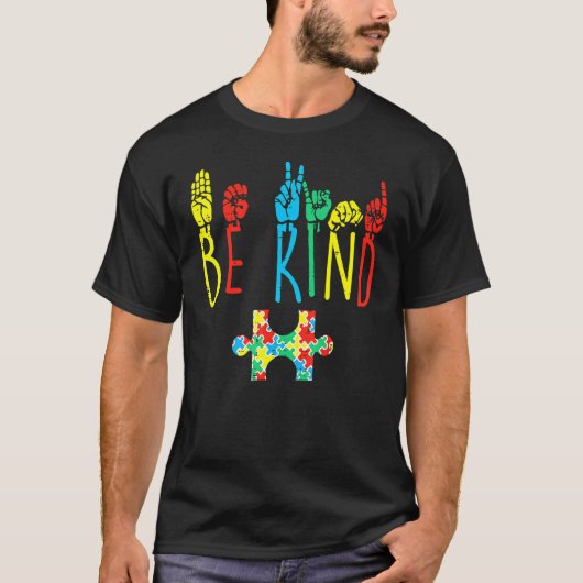 やさしい手話先生Interp Tシャツ (正面)