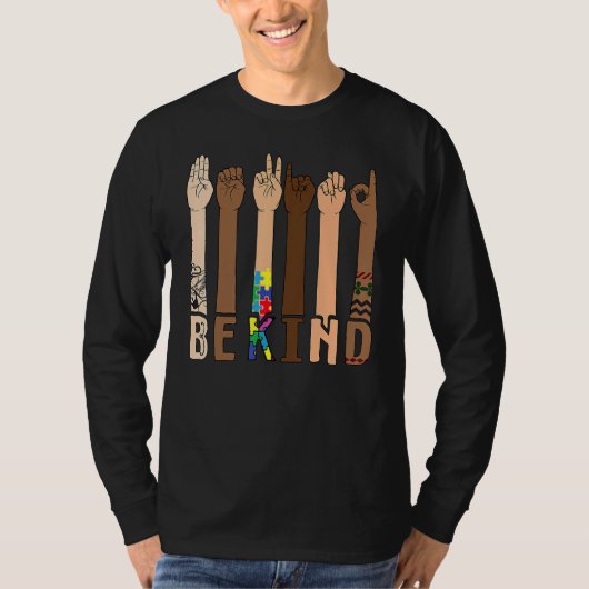 やさしい手話先生Interp Tシャツ (正面)