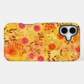 やさしい水彩の野の花 iPhoneケース (裏面横)