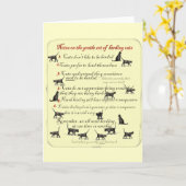 やさしい猫の飼い方のノート|過去記事 カード (黄色い花)