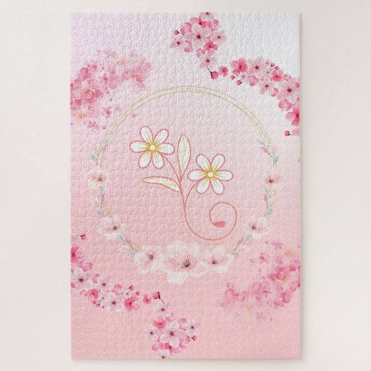やさしい花の祝福 ブルッシュ・ブロッサム ジグソーパズル (縦)