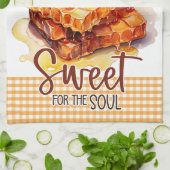 やさしい言葉は魂に甘いハチミツのようなものだ キッチンタオル (折り畳み)