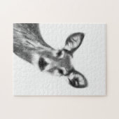 やさしい鹿顔 ジグソーパズル (横)