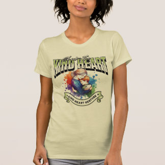 やさしいTシャツ – 感動的タイポグラフィTシャツ Tシャツ