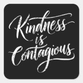 やさしさが伝わる感動的引用文 スクエアシール (正面)