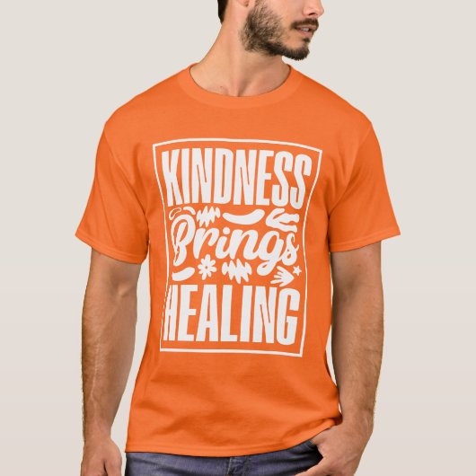 やさしさが癒す Tシャツ (正面)