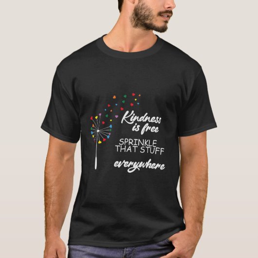 やさしさはどこでも無料T物 Tシャツ (正面)
