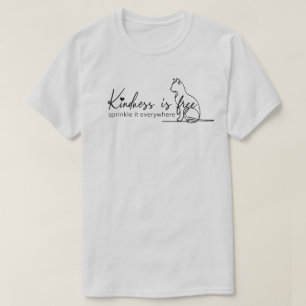 やさしさは至る所に振りかけるがよいTシャツ Tシャツ