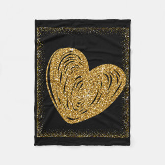 やさしさを広げるグリッターシール フリースブランケット