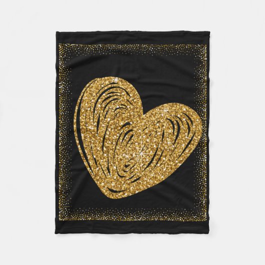 やさしさを広げるグリッターシール フリースブランケット (正面)