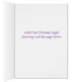 やさしさガーディアンエンジェルズアートのグリーティングカード (内側 (右))