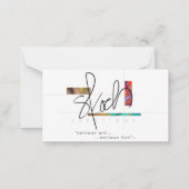 やさしさフラットノートカード ノートカード (裏面)