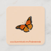 やさしさ信じカード:「自分で」カード スクエア名刺 (裏面)