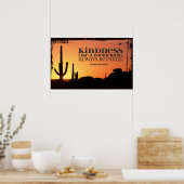 やさしさ感動的ポスタープリント ポスター (キッチン)