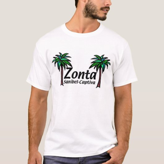 やしを搭載するZONTA Tシャツ (正面)