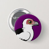 やしナットのハゲタカ 缶バッジ (正面&裏面)