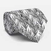 やし囁くもののハワイの熱帯灰色 ネクタイ (ロール)