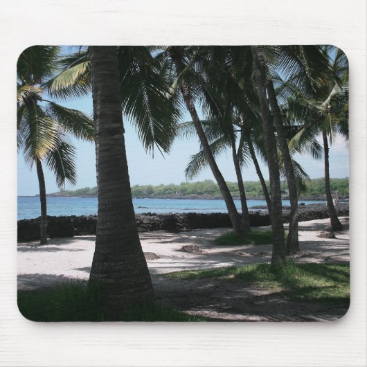 やし眺めのマウスパッド マウスパッド (正面)