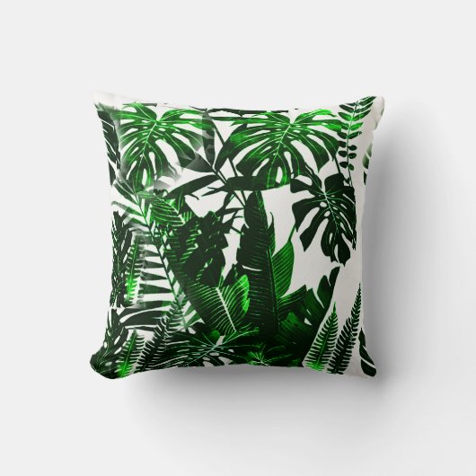 やし綿の装飾用クッション、装飾用クッション16" x 16" クッション (正面)