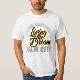 やし都市に夢住んでいます Tシャツ