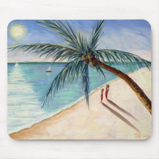 やし2004年を音を立てること マウスパッド (正面)