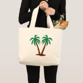 やし ラージトートバッグ (正面(商品))