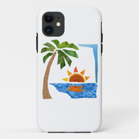 やし、日曜日及び海 Case-Mate iPhoneケース (裏面)