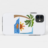 やし、日曜日及び海 Case-Mate iPhoneケース (裏面(横))