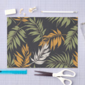 やしFondsの秋のスタイルパターン 薄葉紙 (クラフト)