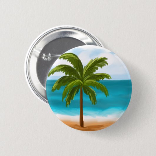 やしTree.jpg 缶バッジ (正面&裏面)