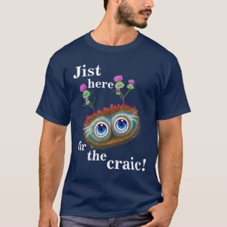 やじり声の警笛音Haggis。 ここのJistのもみCraic! Tシャツ