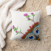 やじり声の警笛音Haggis。 ラテン系 クッション (ブランケット)